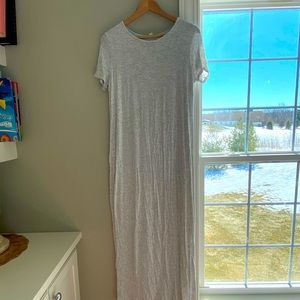 Maternity Dress - Side Slit